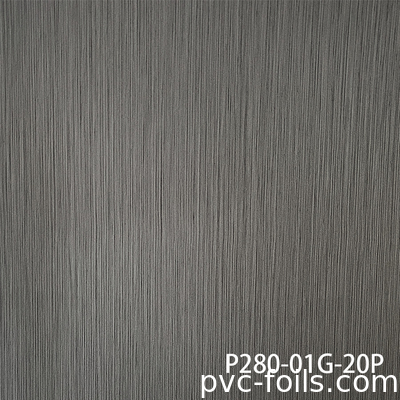 Film décoratif en PVC de conception italienne en bois pour les applications de meubles et de portes