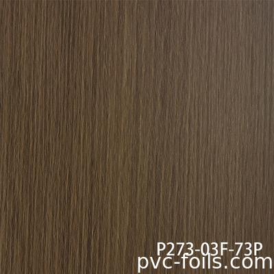 Film en PVC ultra-réaliste de texture en bois super mat pour presse à vide