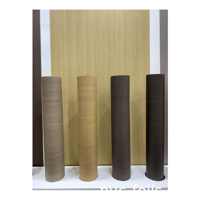 0.16MM Film PVC auto-adhésif à grains de bois pour le revêtement de meubles