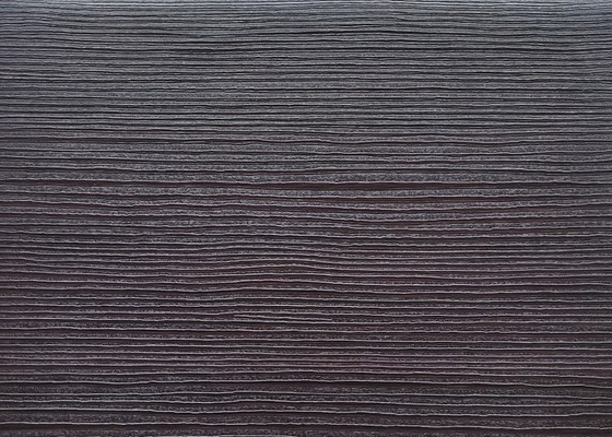 Le bois de chêne a gravé l'aluminium en refief décoratif de porte de meubles de PVC