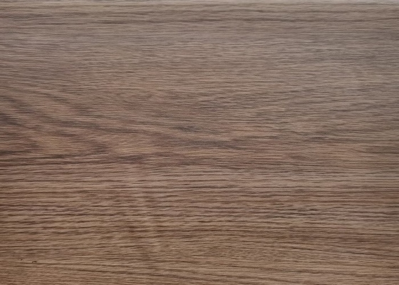 Le bois de chêne a gravé l'aluminium en refief décoratif de porte de meubles de PVC