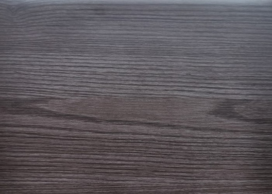 Peinture décorative en PVC en relief couleurs de bois de noyer pour portes d'armoires