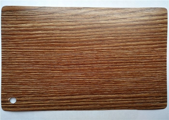 Modèle en bois décoratif 0.6mm de forces de défense principale de Matte Pvc Foil Laminated On
