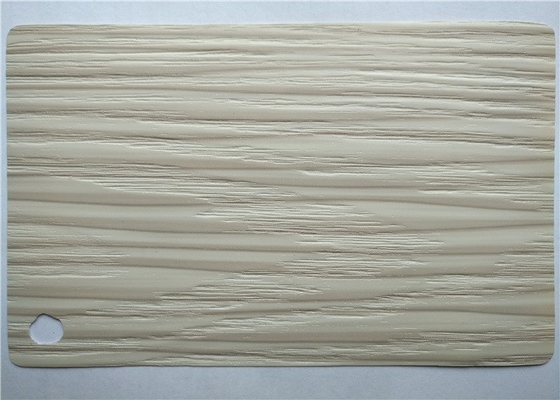 Aluminium de Matte Wood Grain Pvc Membrane pour profond d'intérieur de meubles de relief