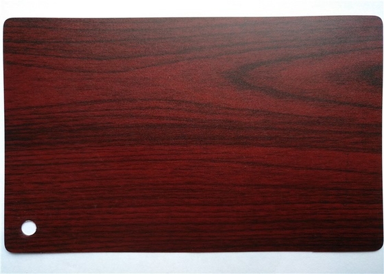 Petit pain de vinyle de Matte Pvc Wood Grain Surface adhésif pour les forces de défense principale formées