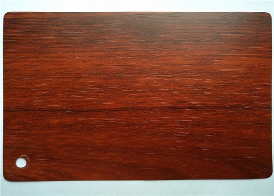 Modèle en bois décoratif 0.6mm de forces de défense principale de Matte Pvc Foil Laminated On