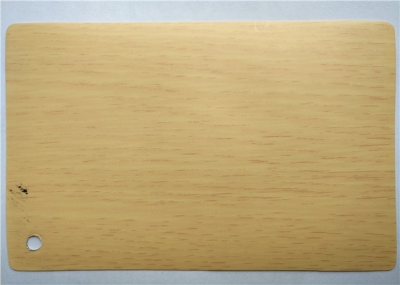 Film décoratif de PVC de marbre en bois de modèle pour l'emballage de carton de petit pain de stratification de forces de défense principale