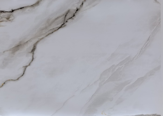 Papier peint auto-adhésif de film de marbre en stratifié d'effet