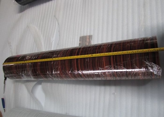 Foil de meubles en PVC à haute brillance, rouleau de porte de l'armoire 0,12-0,25 mm