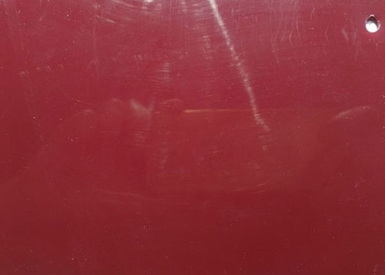 Porte intérieure blanche de film de feuille de PVC de lustre de 0,2 millimètres