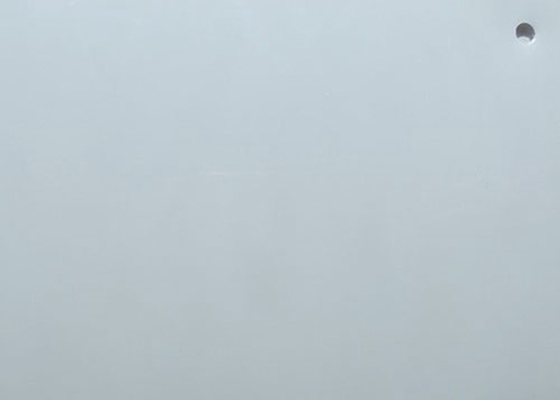 Porte intérieure blanche de film de feuille de PVC de lustre de 0,2 millimètres