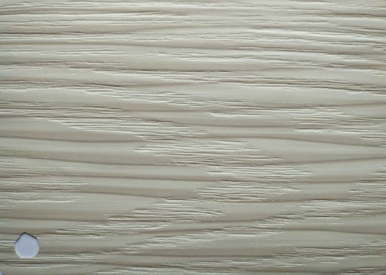 Aluminium décoratif de relief 500m/petit pain de PVC de grain en bois pour le Cabinet