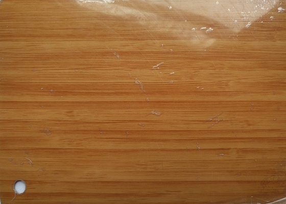 Couverture auto-adhésive hauts 0.45M brillants de meubles de film de PVC de grain en bois