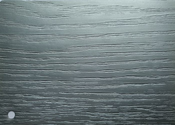 Film en bois tridimensionnel de PVC de grain pour la décoration extérieure intérieure