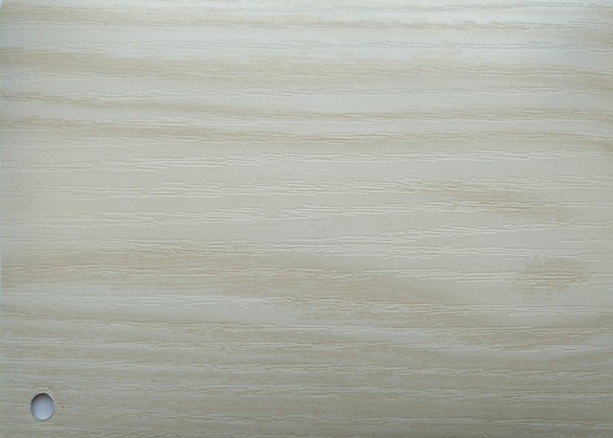 Film décoratif de PVC de membrane pour le grain en bois de couleurs claires de surface de meubles