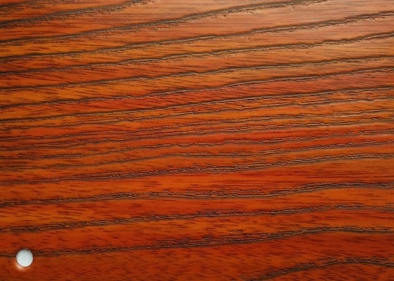 Film décoratif en bois mat de PVC de texture pour la stratification extérieure de meubles