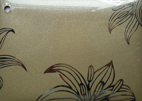 La fleur brillante a imprimé les fournisseurs auto-adhésifs de film de PVC pour la porte de Cabinet