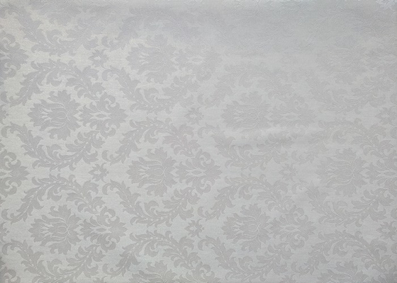 Papier peint auto-adhésif imperméable de PVC pour le lieu de réunion de vinyle de cuisine blanc
