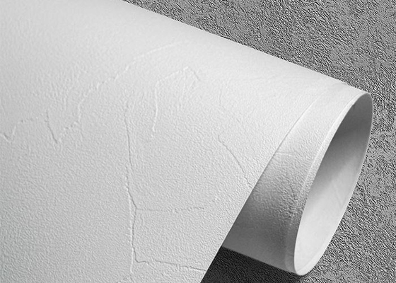 Feuille en stratifié décorative de PVC de texture de ciment pour la salle de bains de mur