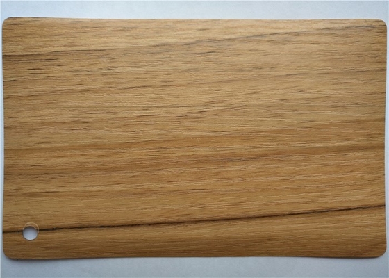 Matte Wood Pvc Laminated Foil pour PVC Menbrane de meubles