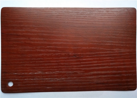 Feuille en cpv imperméable pour le petit pain rouge du bois de rose 500m de vide de presse de membrane