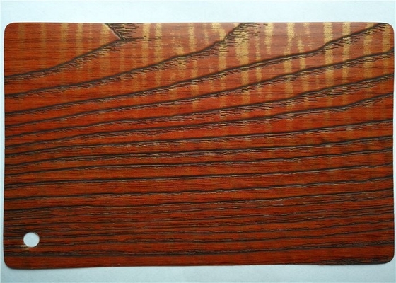 Matte Wood Grain Pvc Film 3d a gravé l'aluminium en refief auto-adhésif pour des meubles