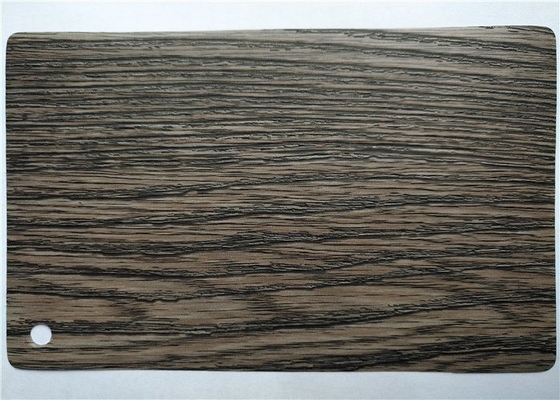 Matte Wood Grain Pvc Film 3d a gravé l'aluminium en refief auto-adhésif pour des meubles