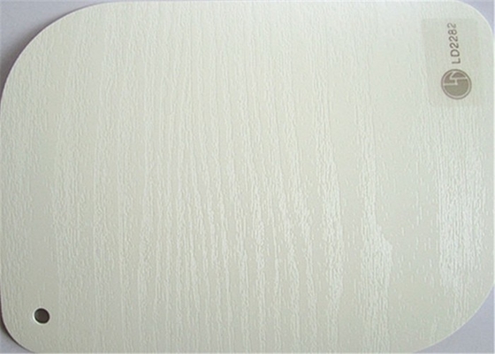 Stratification Matte Embossed White adhésif de film de PVC de forces de défense principale de façades
