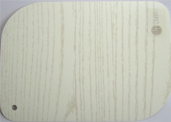 Le stratifié en bois blanc de grain couvre la feuille en cpv pour des meubles