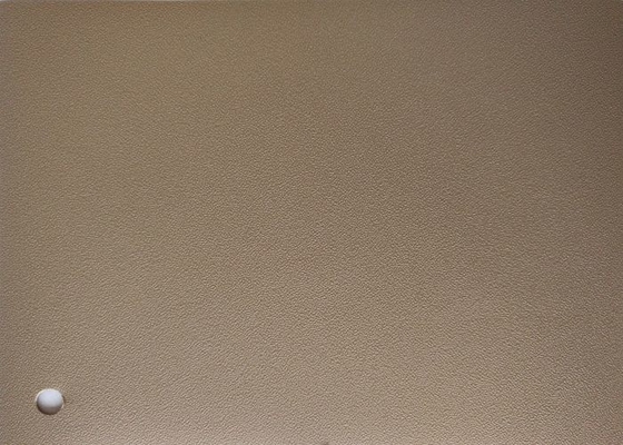 Couleur solide de Brown gravant entretien en refief d'aluminium de meubles de PVC le bas
