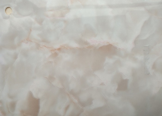 Film à haute brillance de PVC d'éraflure UV pour l'effet de marbre de décoration de partie supérieure du comptoir