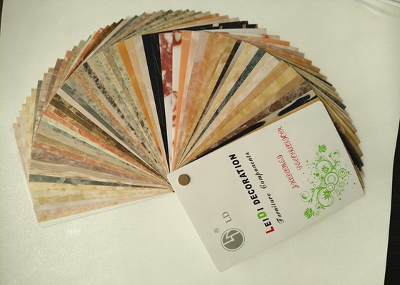 conception décorative de marbre à haute brillance de film de PVC d'épaisseur de 0.50mm pour la couverture de Tableau