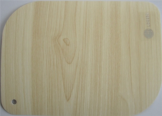 Feuille en stratifié à haute brillance de PVC pour le profil en bois de WPC Aluminmum