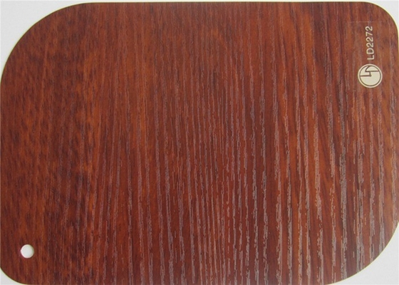 Emballage du bois de surface de meubles de grain de 4 Mil Pvc Interior Film Vinyl