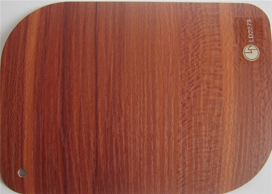 Emballage du bois de surface de meubles de grain de 4 Mil Pvc Interior Film Vinyl
