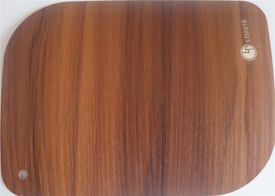Décoration en bois 0.3mm de conception de film de membrane de PVC de meubles 0.4mm