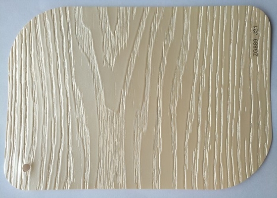 La feuille de stratifié de porte de PVC de film pour le visage en bois de porte de forces de défense principale a gravé en refief