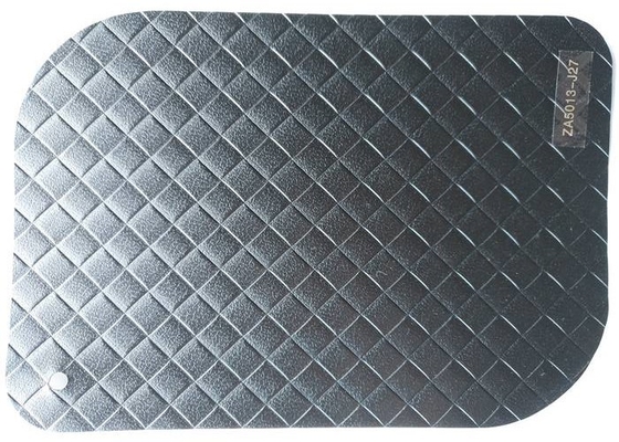 La couleur argentée a gravé l'épaisseur en refief décorative de l'aluminium 0.50mm de PVC